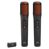 EasySing Mics 2-Pack Wireless AI-powered Microphones Black
