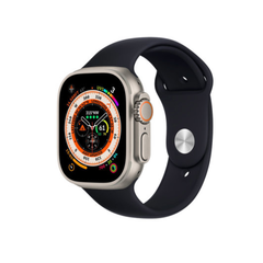 Apple Watch Ultra 2 49MM (GPS + Cellular) Natural Titanium + Silicone Band