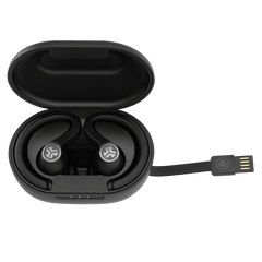 JLAB JBuds Air Sport True Wireless In Ear Earbuds Black