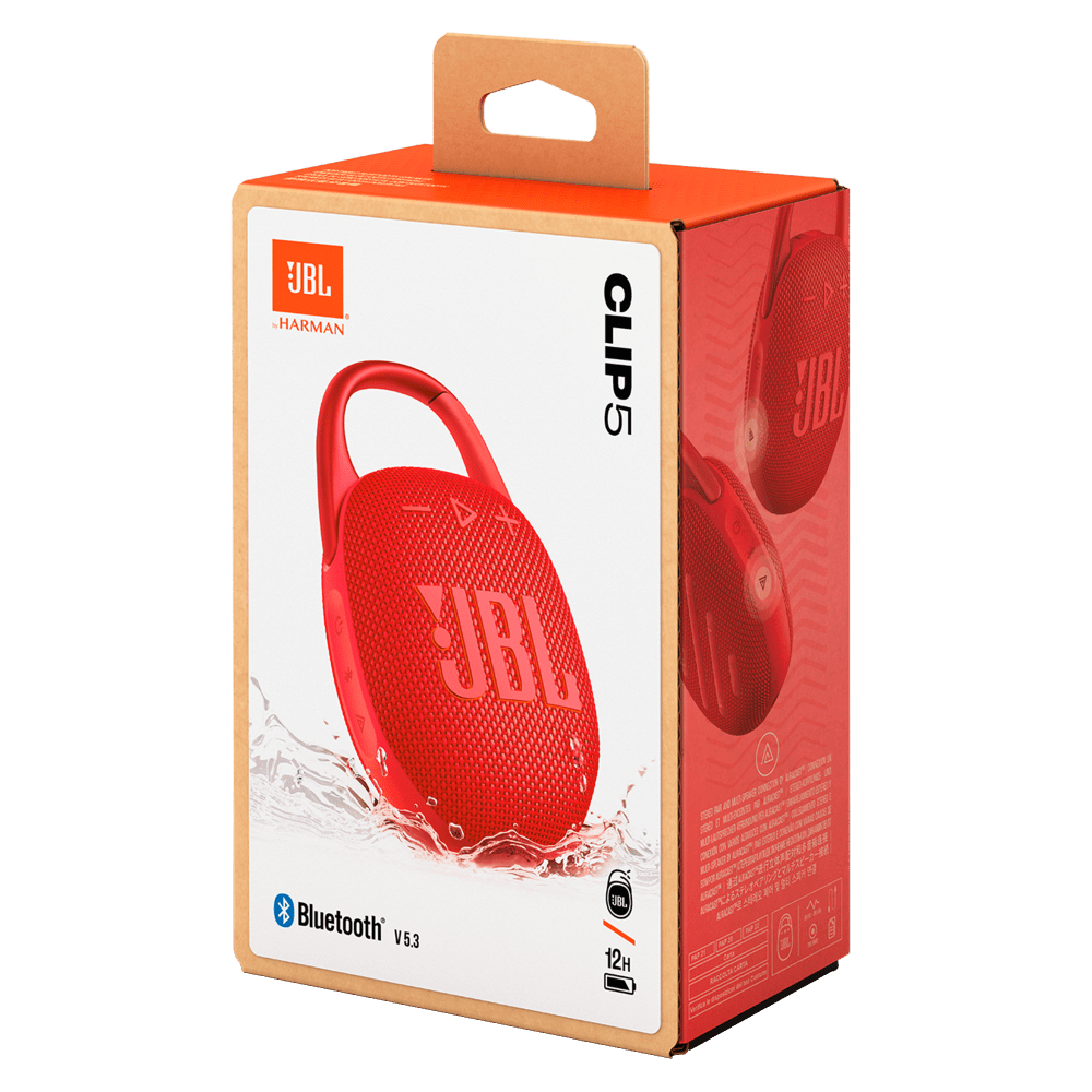JBL Clip 5 Ultra-portable Waterproof Bluetooth Speaker