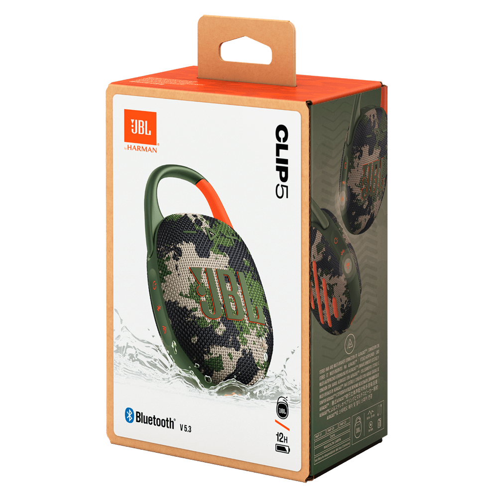 JBL Clip 5 Ultra-portable Waterproof Bluetooth Speaker