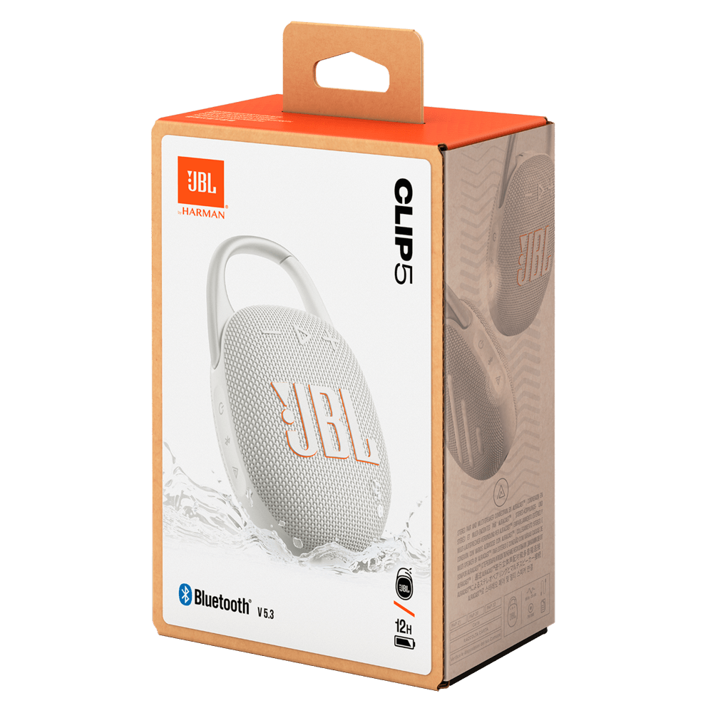 JBL Clip 5 Ultra-portable Waterproof Bluetooth Speaker