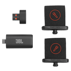 EasySing Mics 2-Pack Wireless AI-powered Microphones Black
