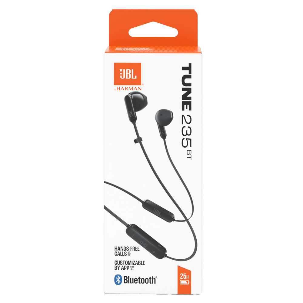 Tune 235 Bluetooth Earbud Headphones Black