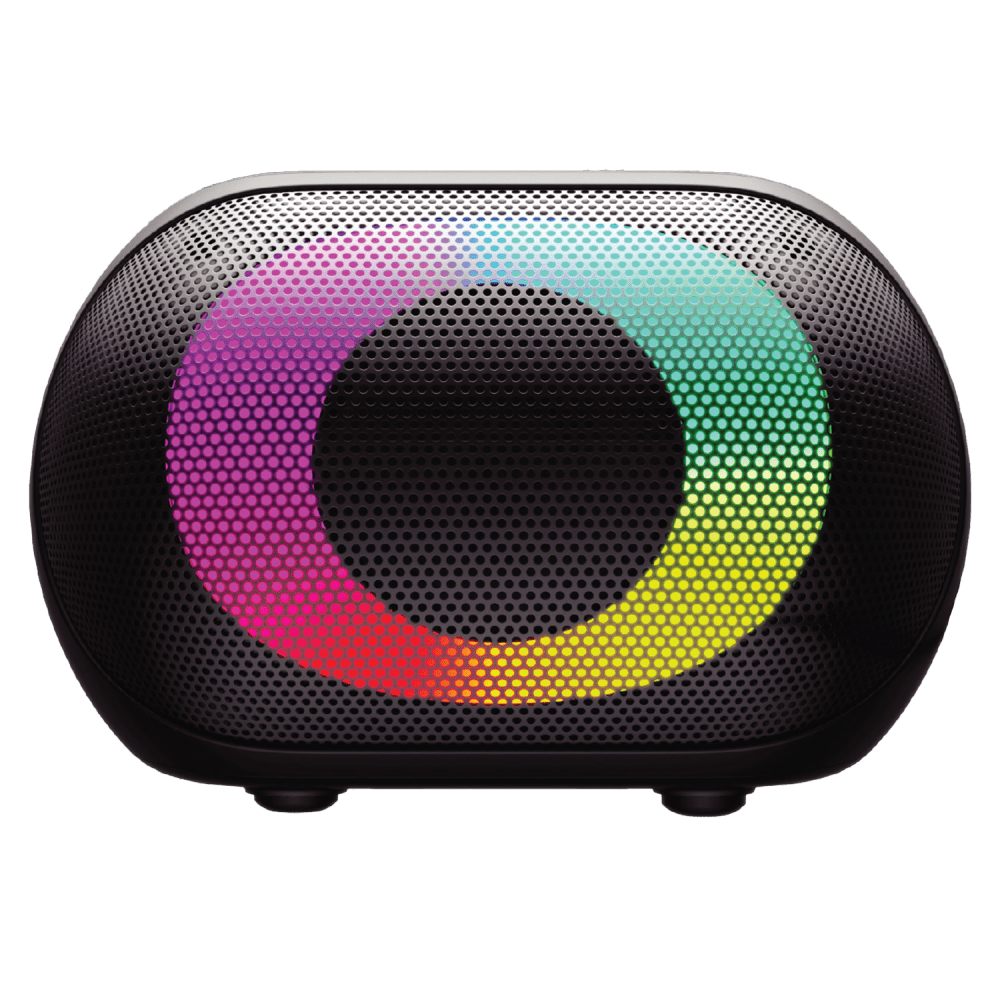 Sway Halo LED IPX5 Splash Resistant Bluetooth Speaker 10W Black