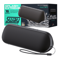 Sway Splash Extreme Waterproof Bluetooth Speaker Black