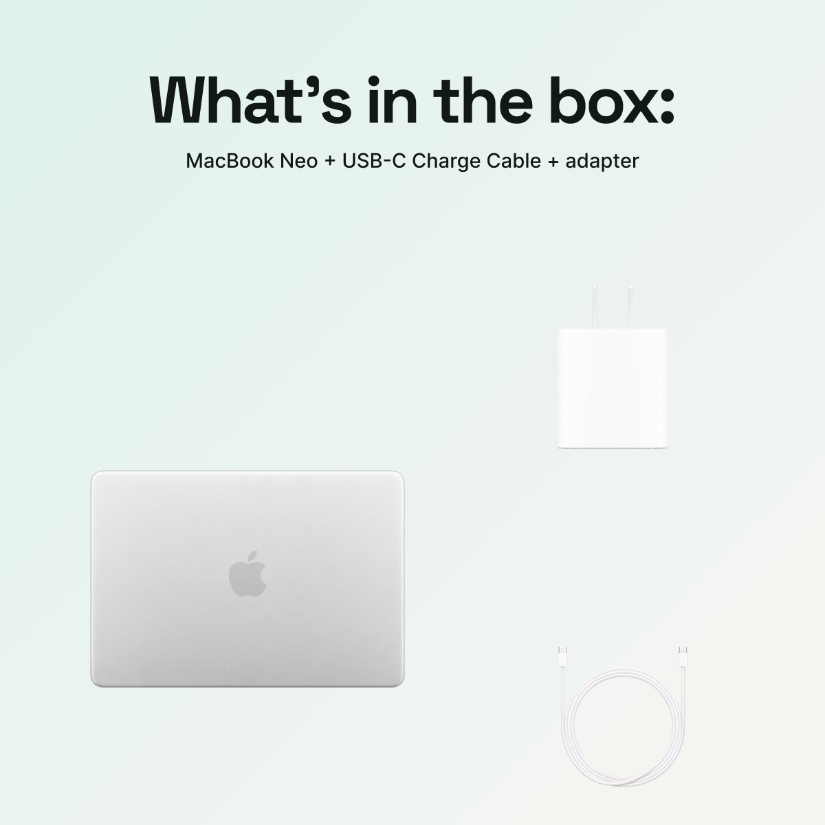 Apple MacBook Neo 13-inch 256GB 8GB RAM A18 Pro 6-Core CPU 5-Core GPU (2026) Silver