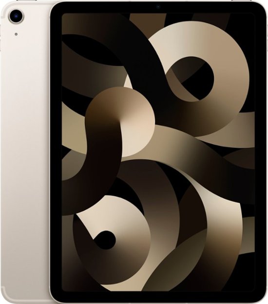 iPad Air 10.9" (M1, 2022) 64GB - Starlight (Wi-Fi + Cellular)