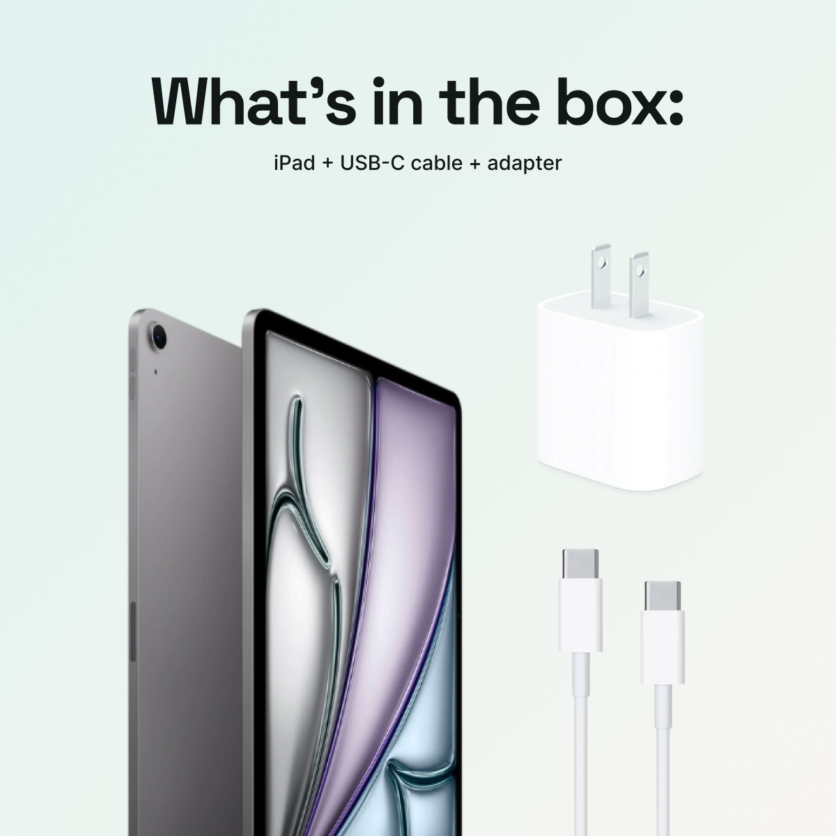 iPad Air 11" (M3, 2025) 128GB - Space Gray (Wi-Fi + Cellular)