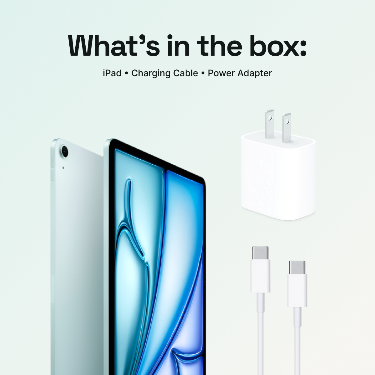 iPad Air 13" (M3, 2025) 128GB - Blue (Wi-Fi)