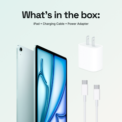 iPad Air 13" (M3, 2025) 128GB - Blue (Wi-Fi)