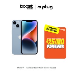 iPhone 14 Connected Pack (Unlocked) + 1 Month Boost Mobile
