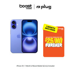 iPhone 16 Connected Pack (Unlocked) + 1 Month Boost Mobile